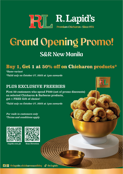 S&R New Manila Grand Opening Promo