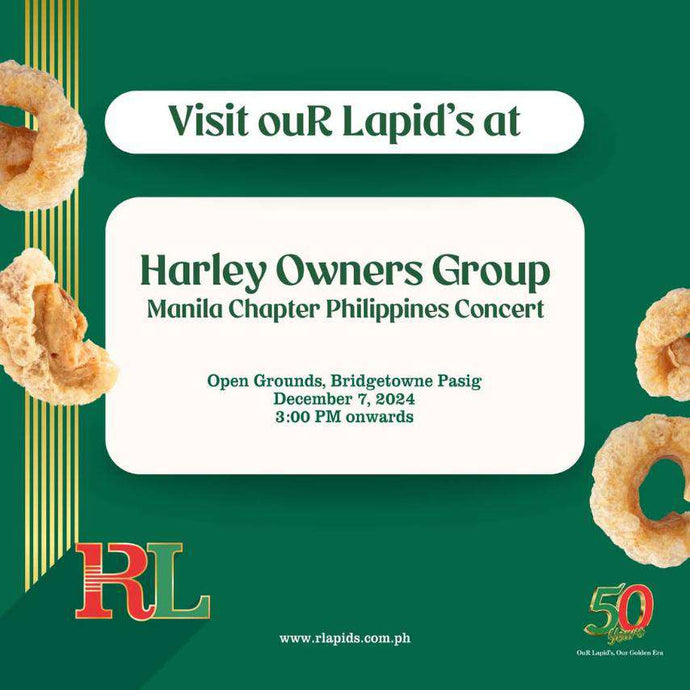 HOG Manila Chapter Concert: Food, Fun & R. Lapid's