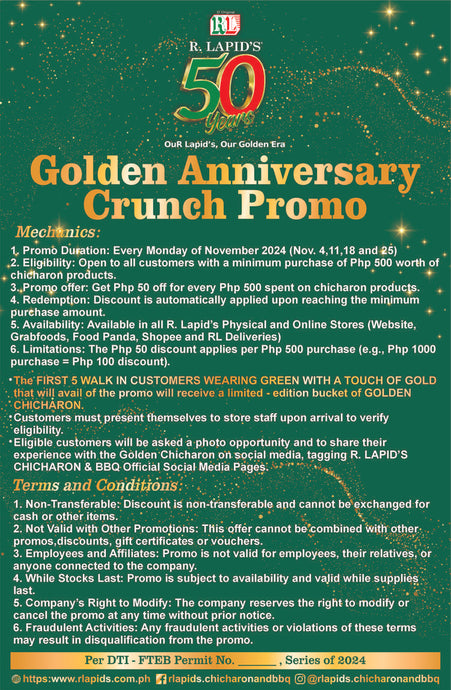 Golden Anniversary Crunch Promo